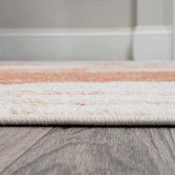 Petalo Abstract Two-tone Modern Area Rug